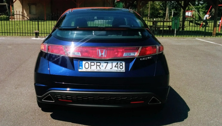 Honda Civic cena 16400 przebieg: 211000, rok produkcji 2007 z Głogówek małe 16